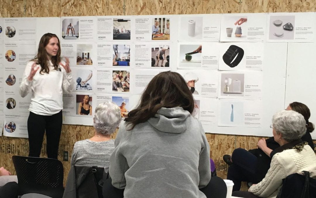 Cross-disciplinary class finds innovative solutions to design for healthy aging